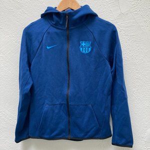 Nike  FC Barcelona Hoodie / Jacket (Royal Blue)